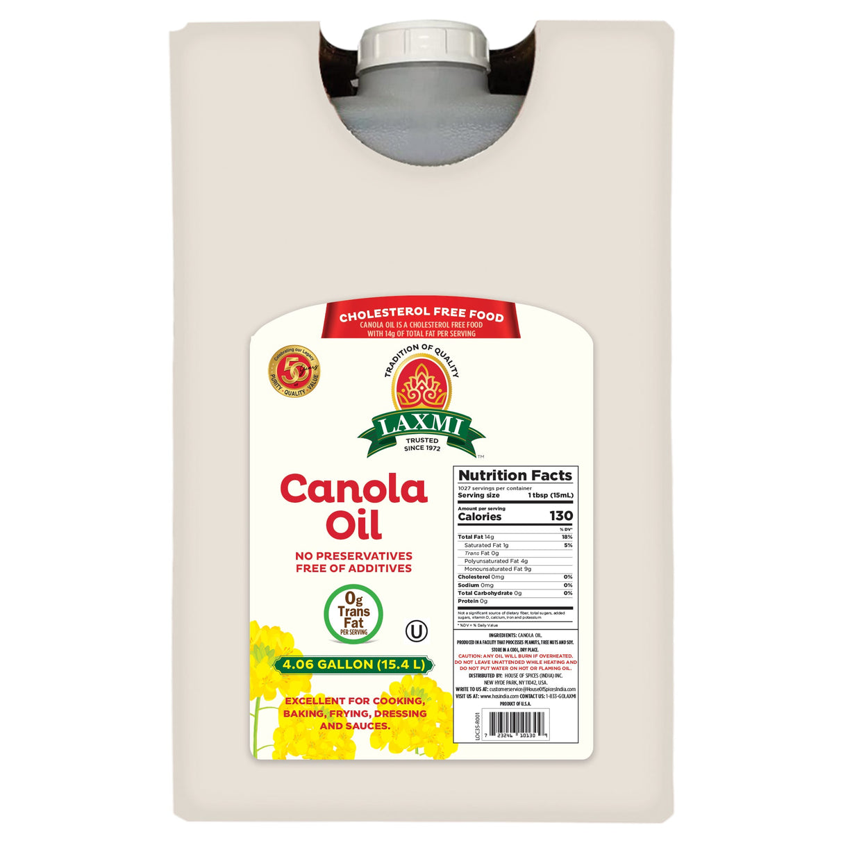 Laxmi Canola Oil 32.5Lb