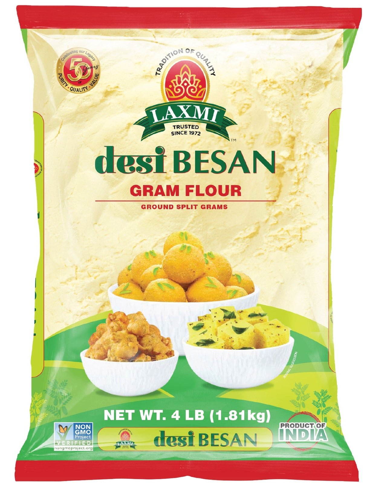 Laxmi Desi Besan 4Lb