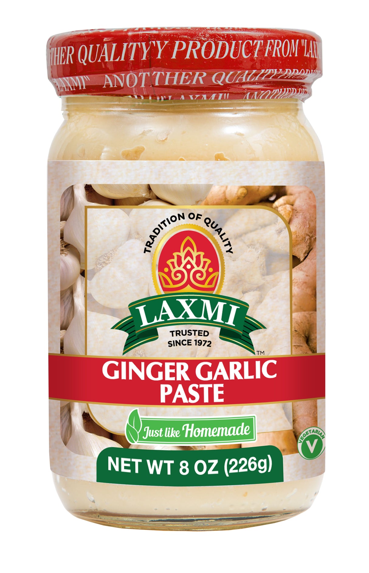 Laxmi Ginger Garlic Paste 8Oz