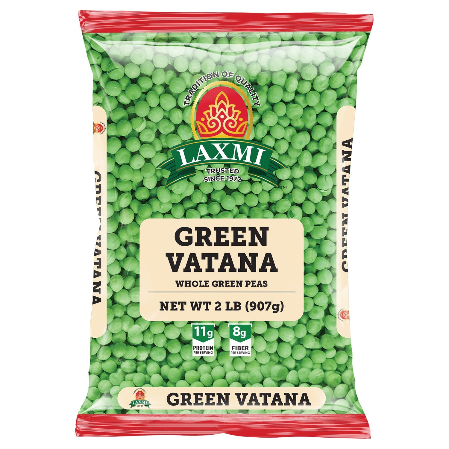 Laxmi Green Vatana Whole Gp 2Lb