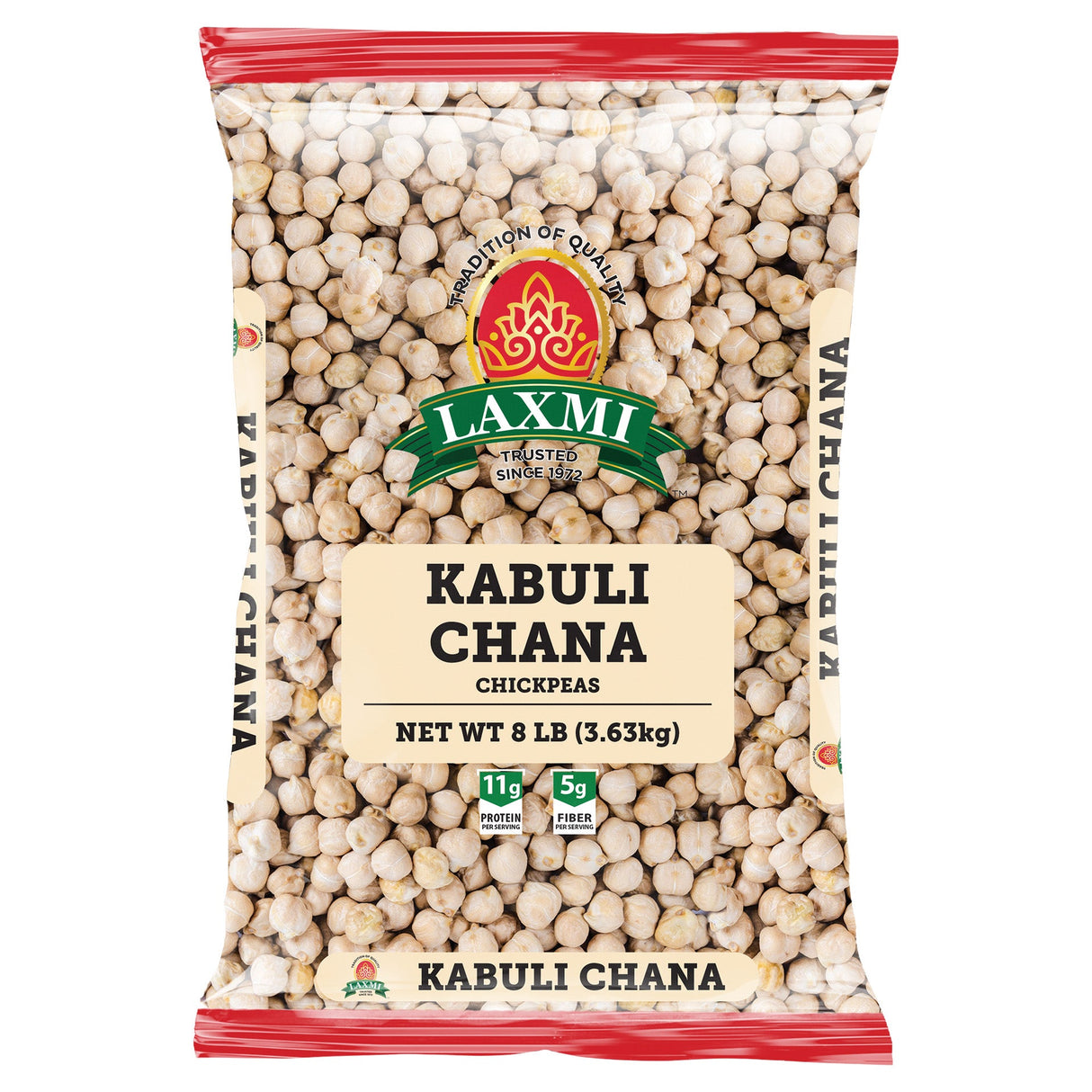 Laxmi Kabuli Chana Chickpeas 8Lb