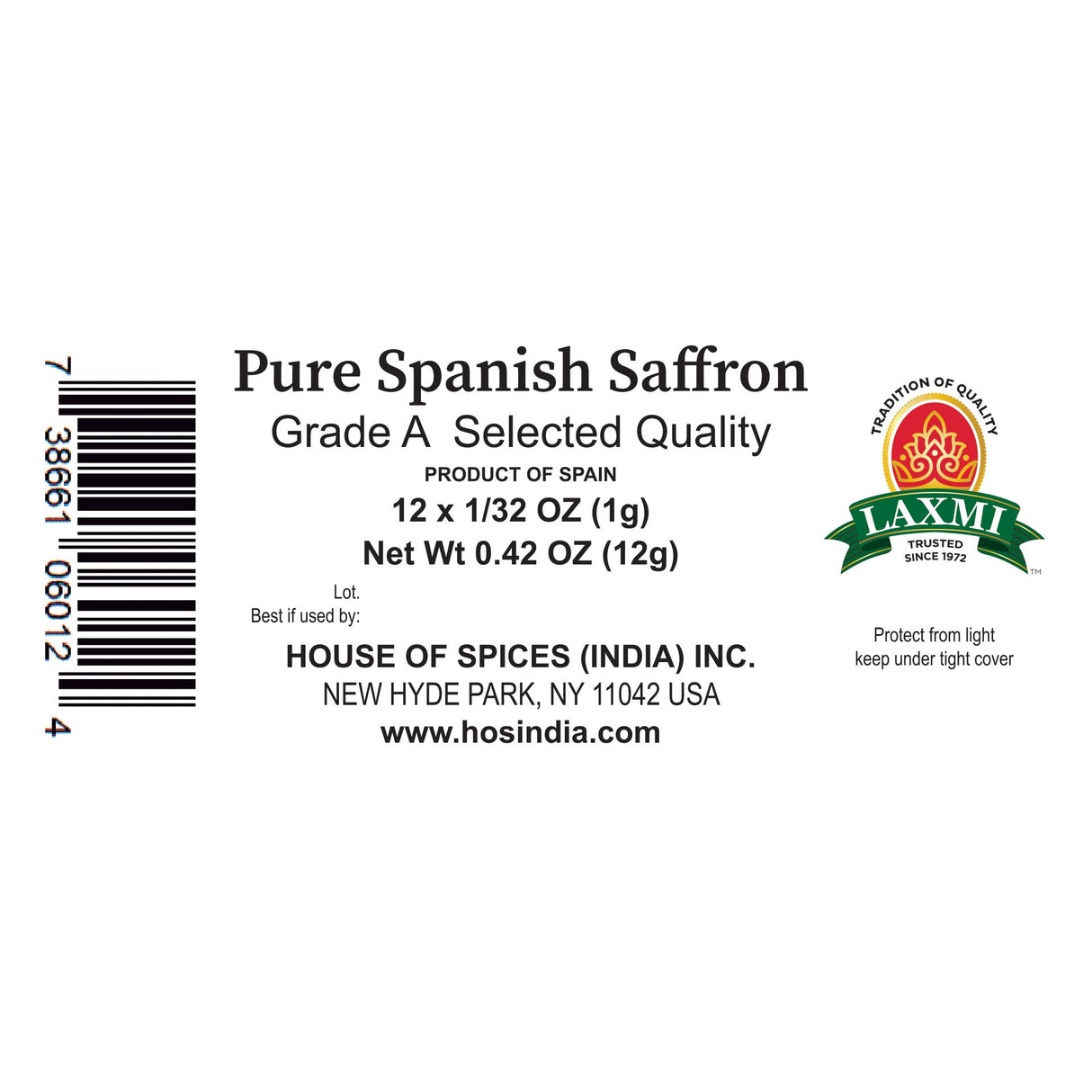 Laxmi Saffron 1Gm