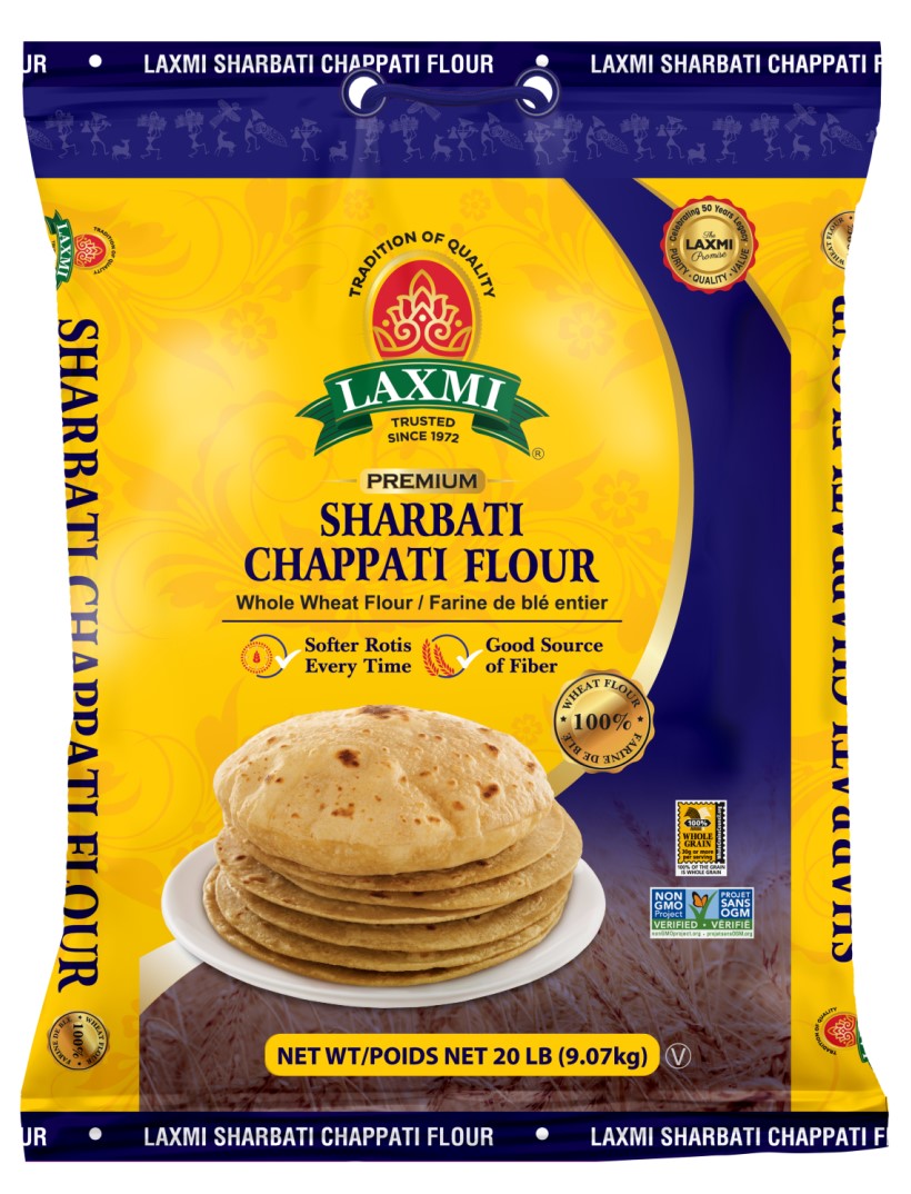 Laxmi Sharbati Chapati Flour 20Lb