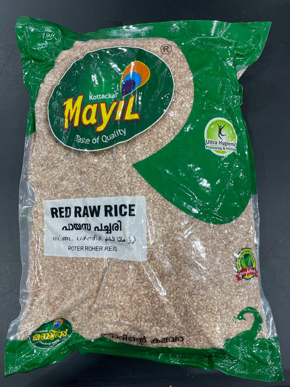 MAYIL RED RAW RICE 5KG