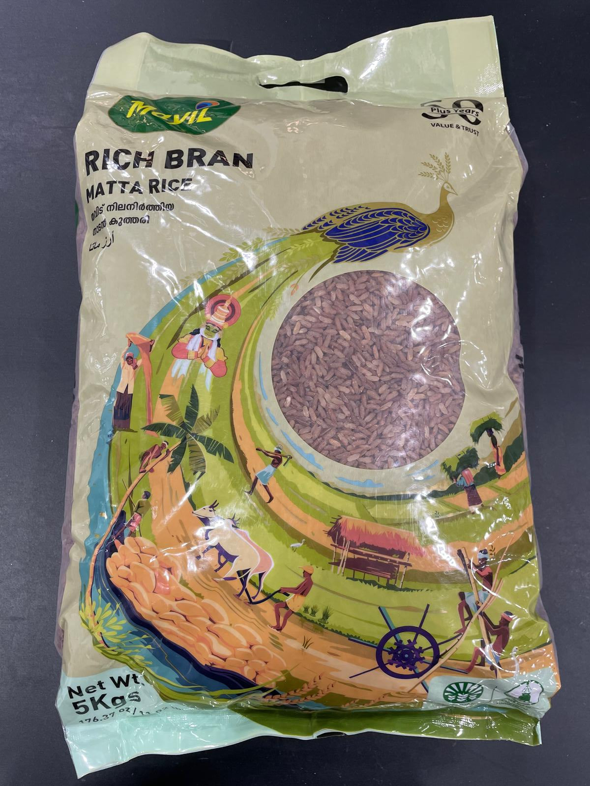 MAYIL RICH BRAN MATTA RICE 5KG