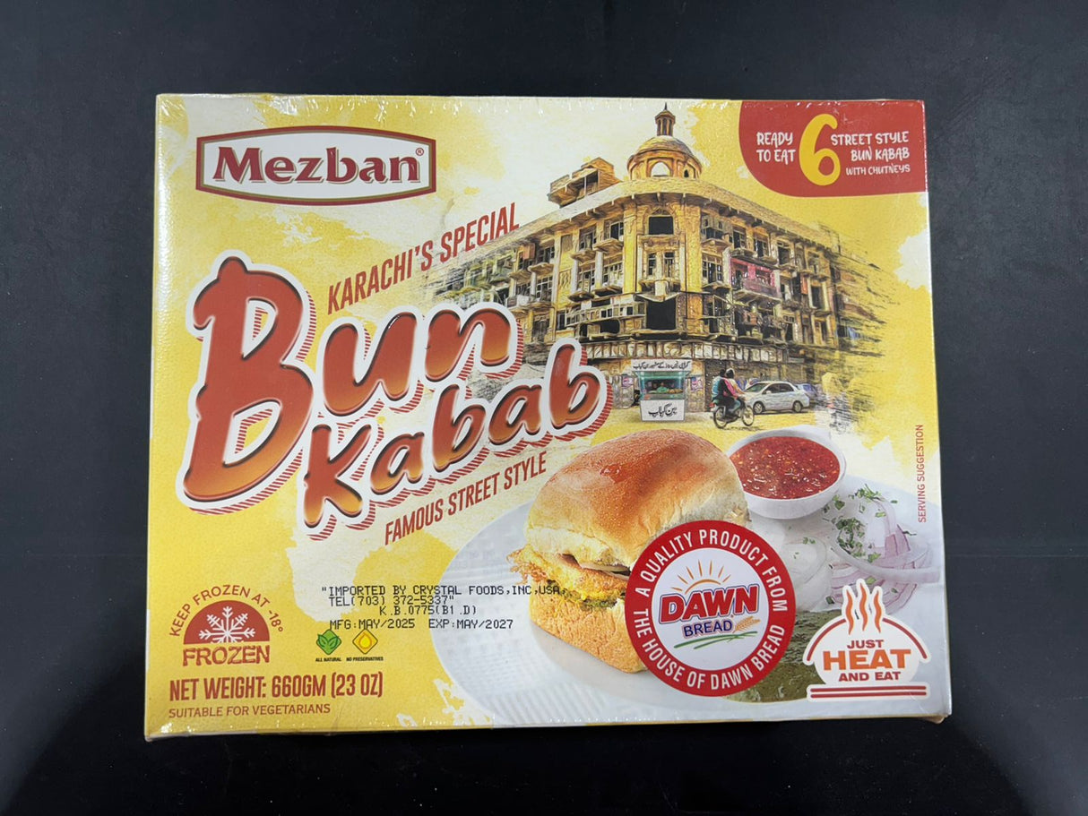 MEZBAN BUN KABAB 660G