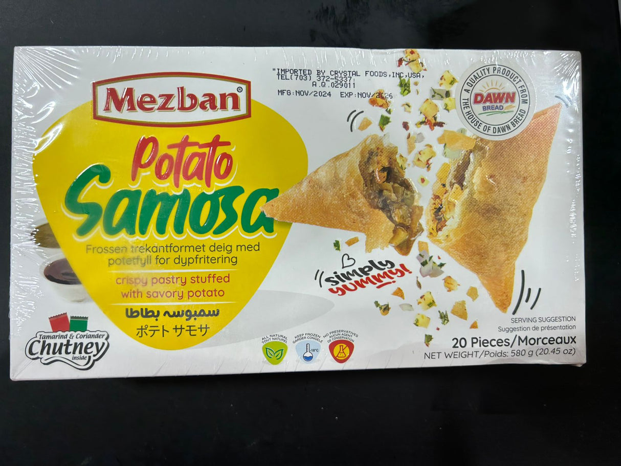 MEZBAN POTATO SAMOSA PC 20