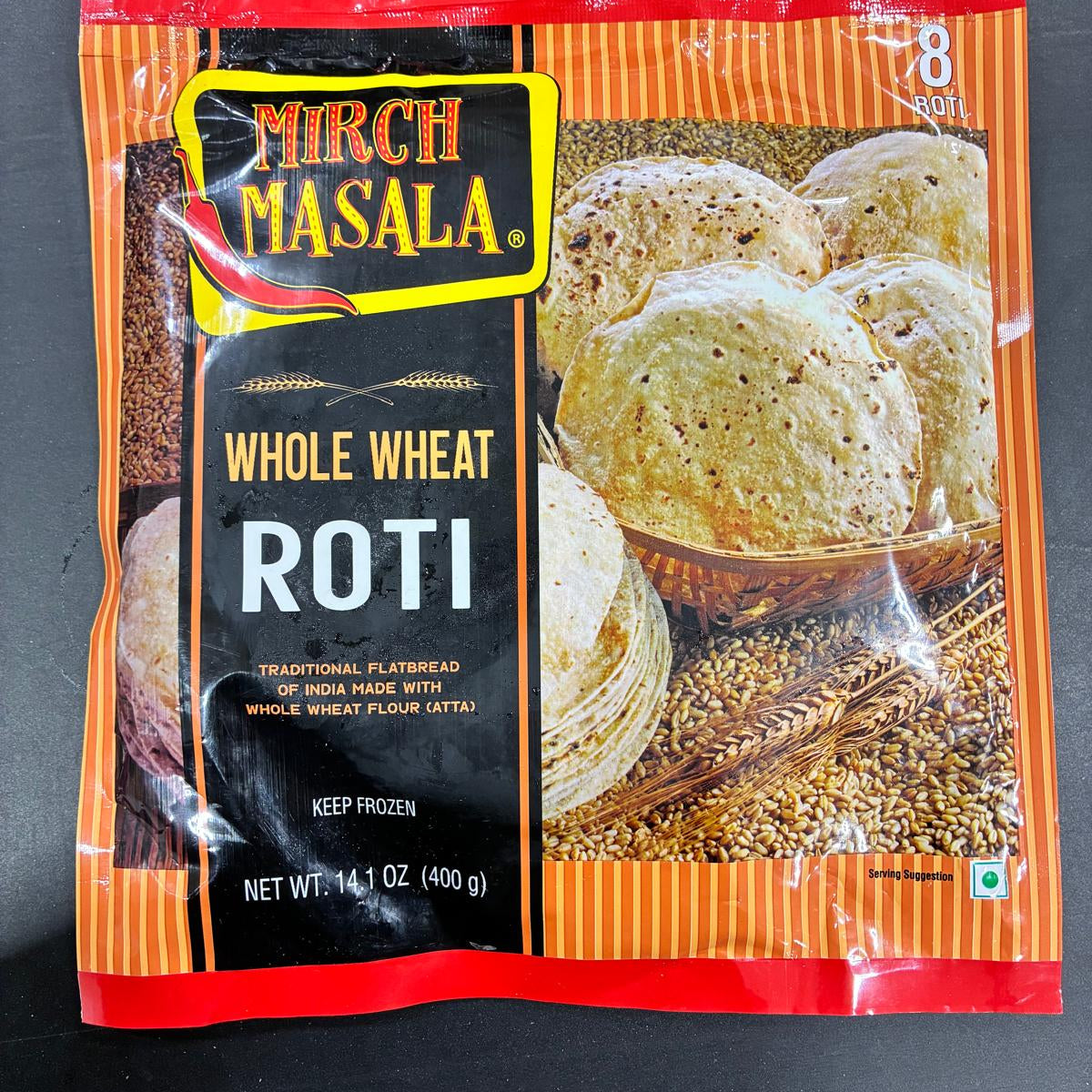 Supermarket Roti Mirch Masala Whole Wheat Roti 14.1Oz – Utsav Supermarket