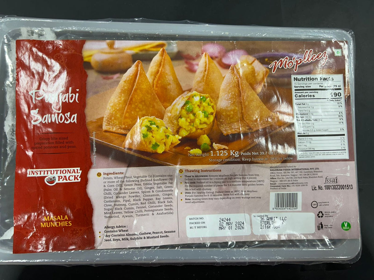 MOPLEEZ PUNJABI SAMOSA 1.12KG