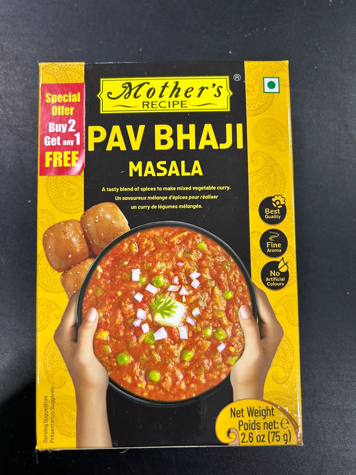 Mothers Pav Bhaji Masala  75G