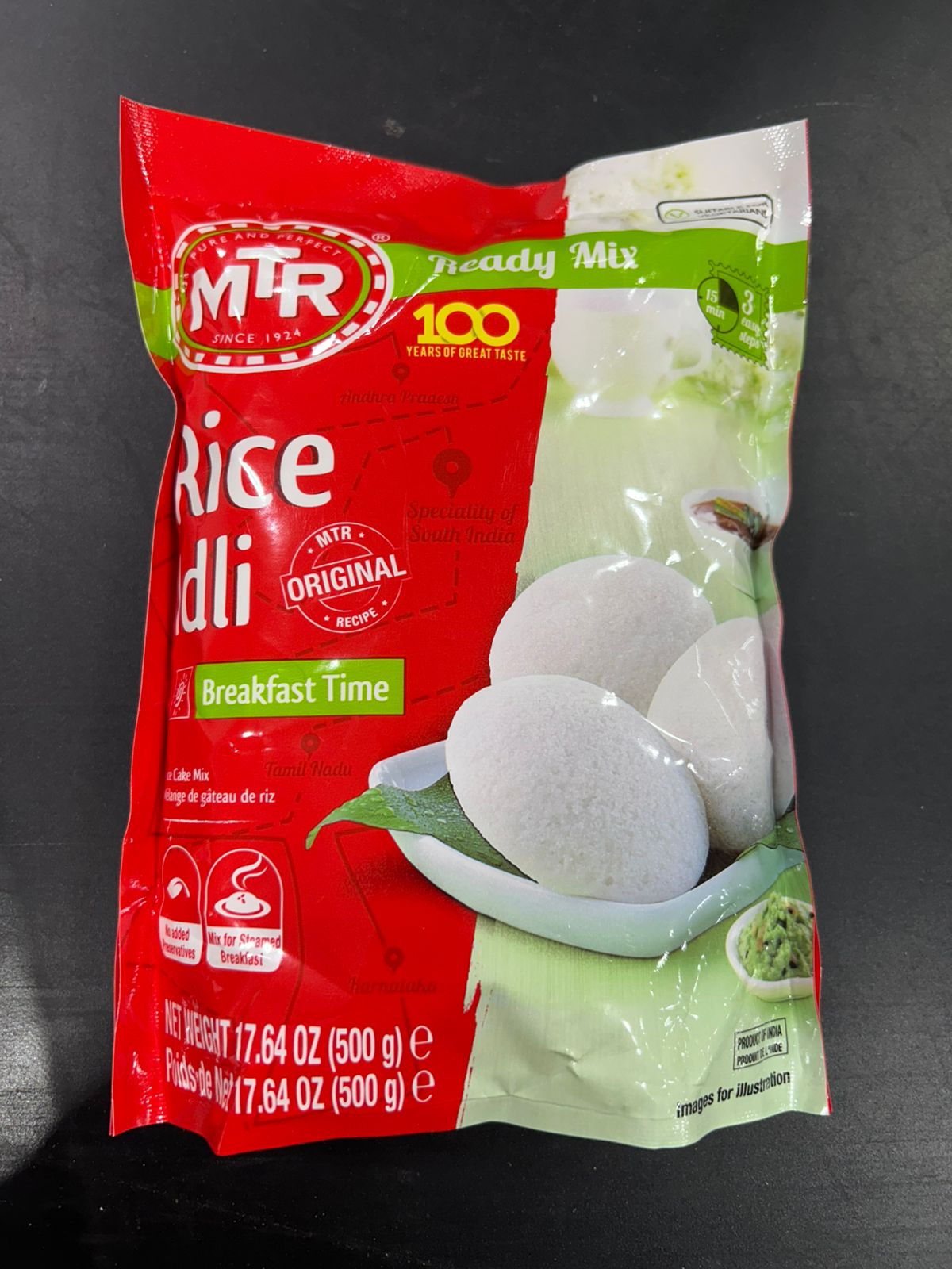 MTR RICE IDLY 500G