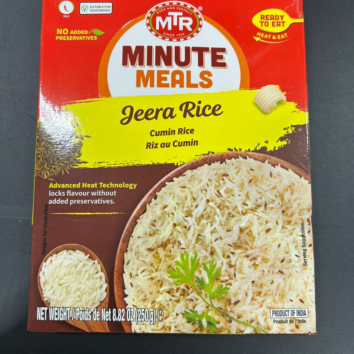 MTR Ready To Eat Jeera Rice 250G – Utsav Supermarket