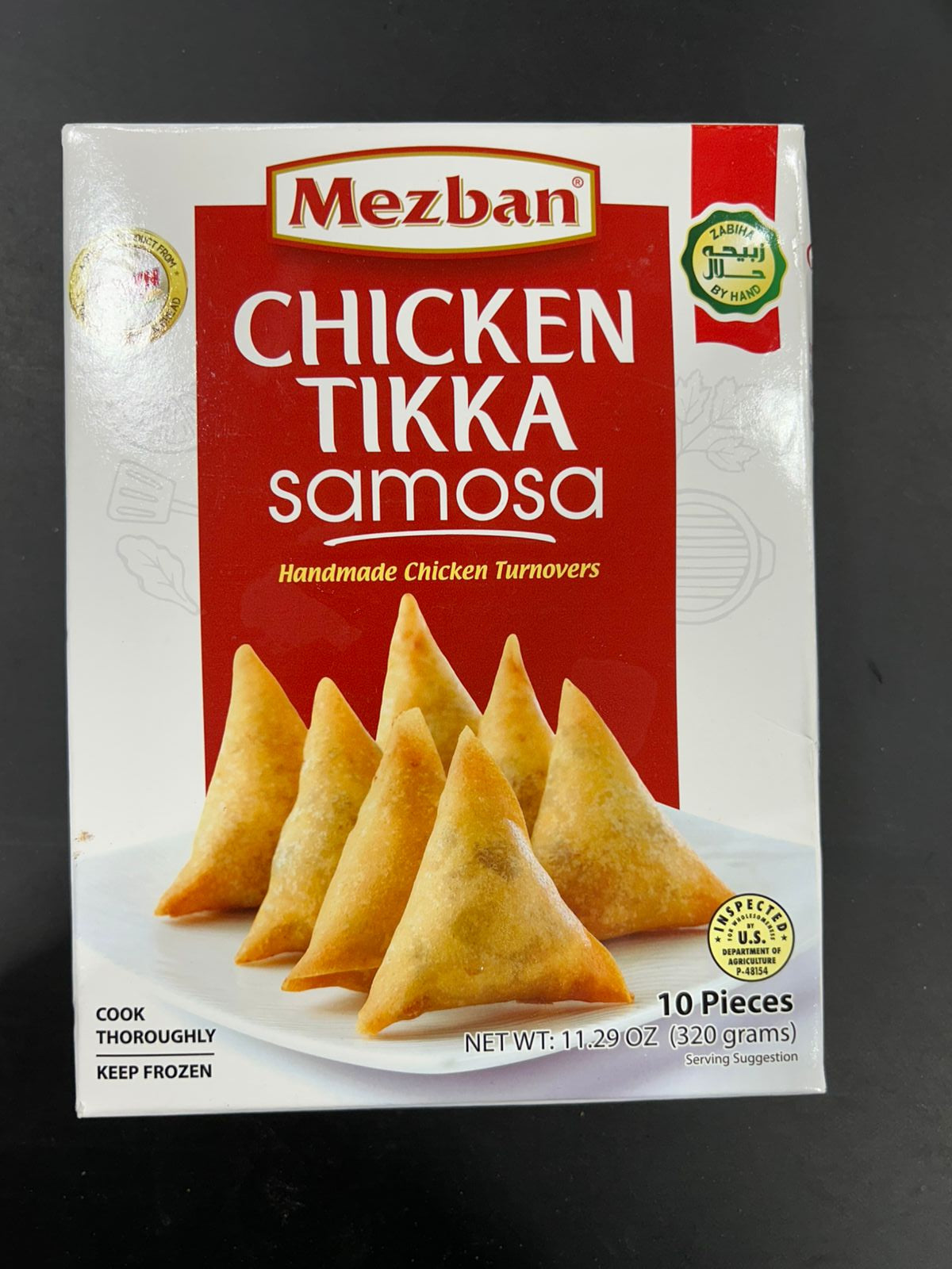 Mezban Chick Tikka Samosa 10 Pcs