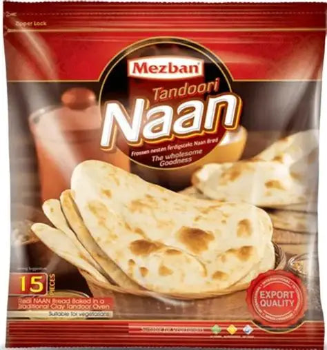 Mezban Tandoori Naan 15 Pcs