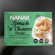 NANAK SPINACH CHEESE STIC 454G