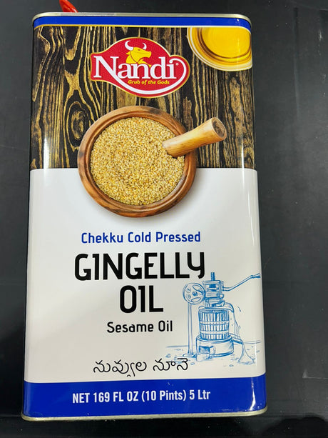 NANDI CHEKKU GINGELLY OIL 5LT