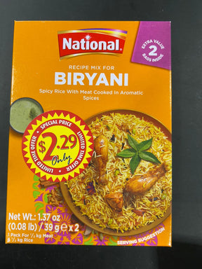 NATIONAL BIRIYANI MASALA 90G