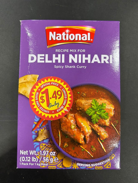 NATIONAL DELHI NIHARI MASALA 56 G