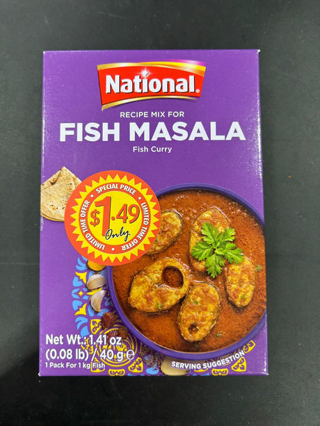 NATIONAL FISH MASALA 50G