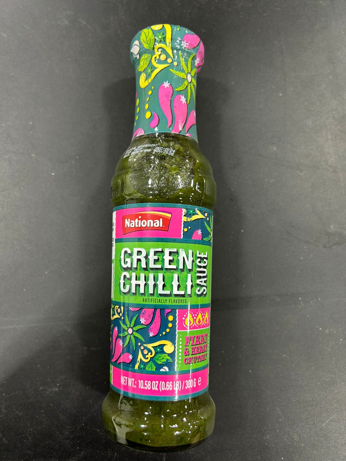 NATIONAL GREEN CHILLI SAUCE 300GM