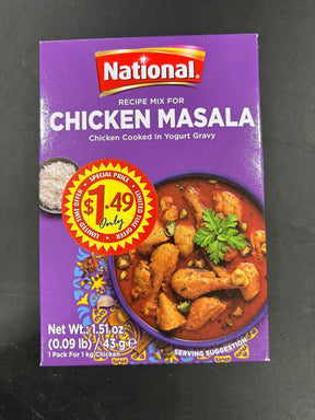 NATIONAL MURGI(CHICKEN)MASALA 50G