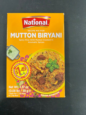 NATIONAL MUTTON BIRIYANI MAS 45G