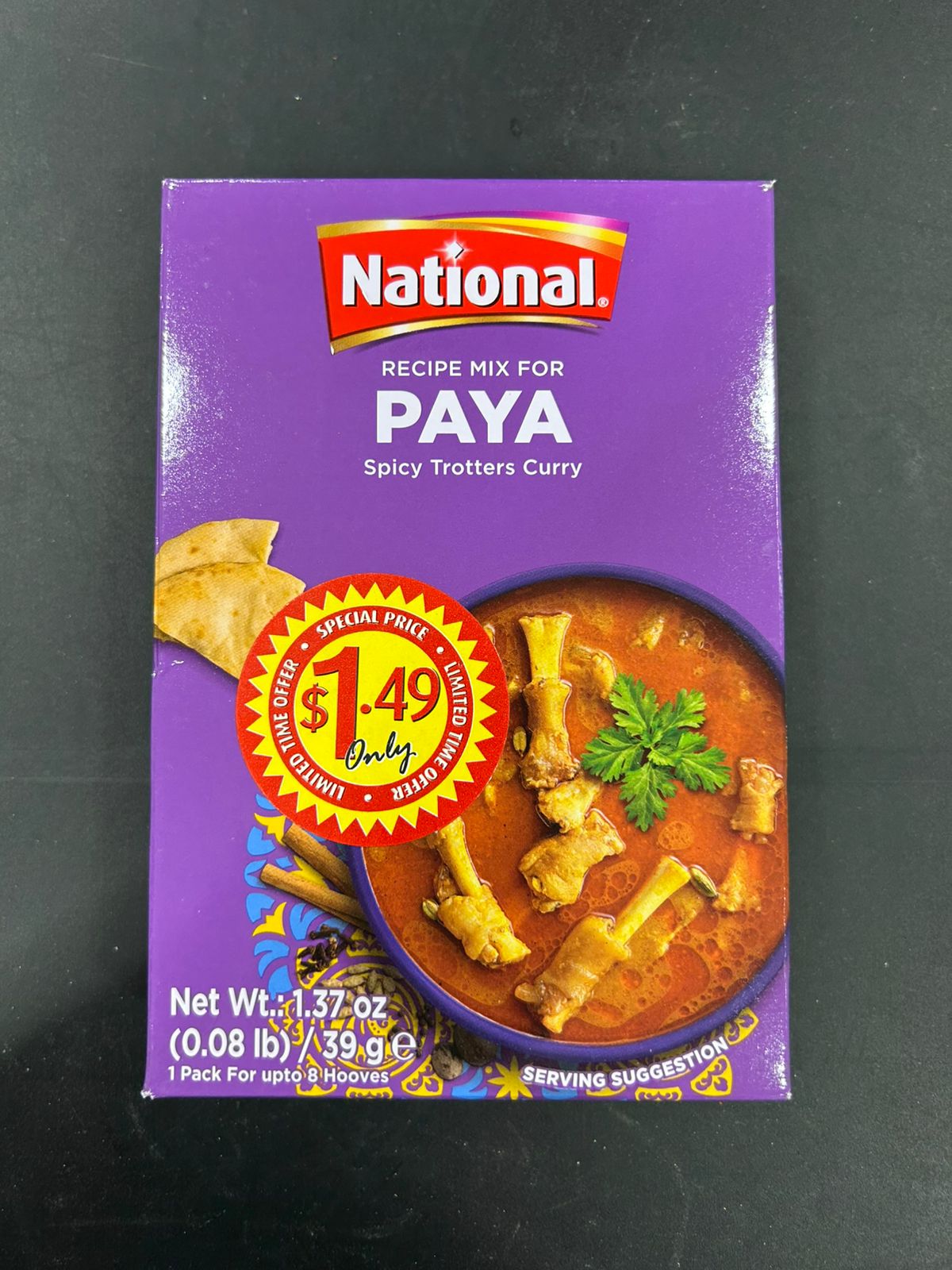 NATIONAL PAYA MASALA 45G