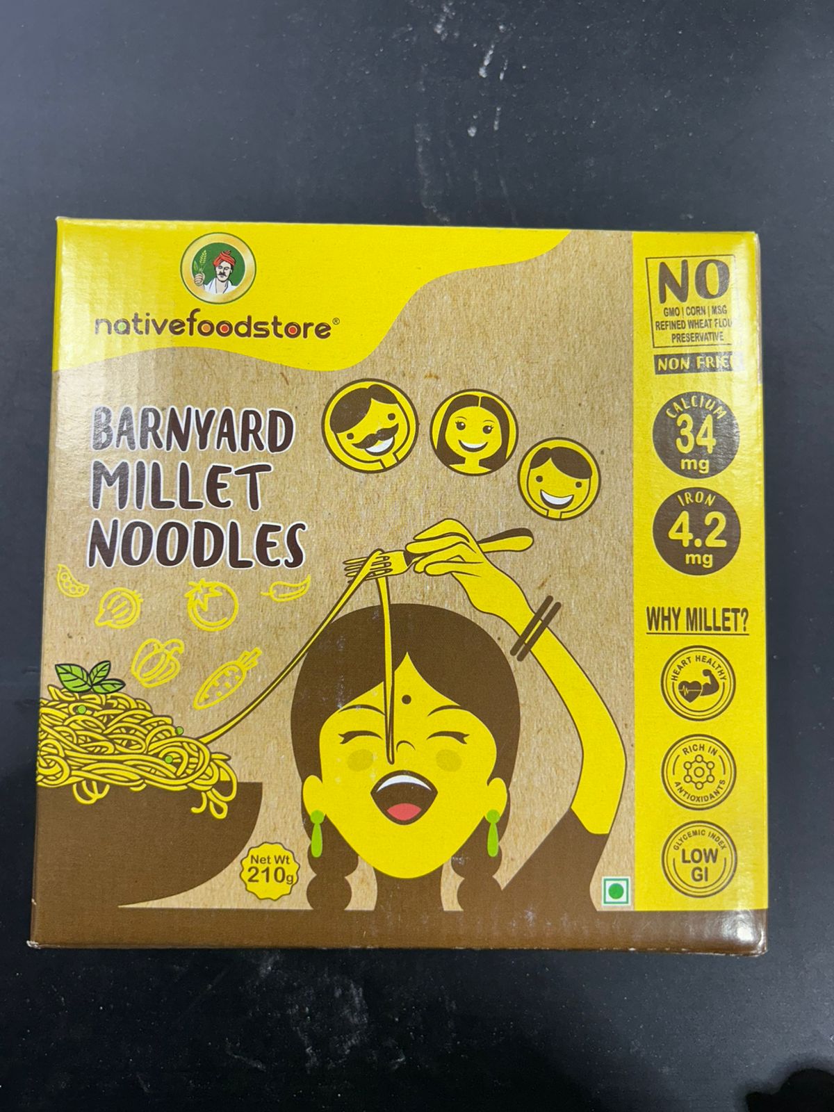 Native BARYARD NOODLES 210G