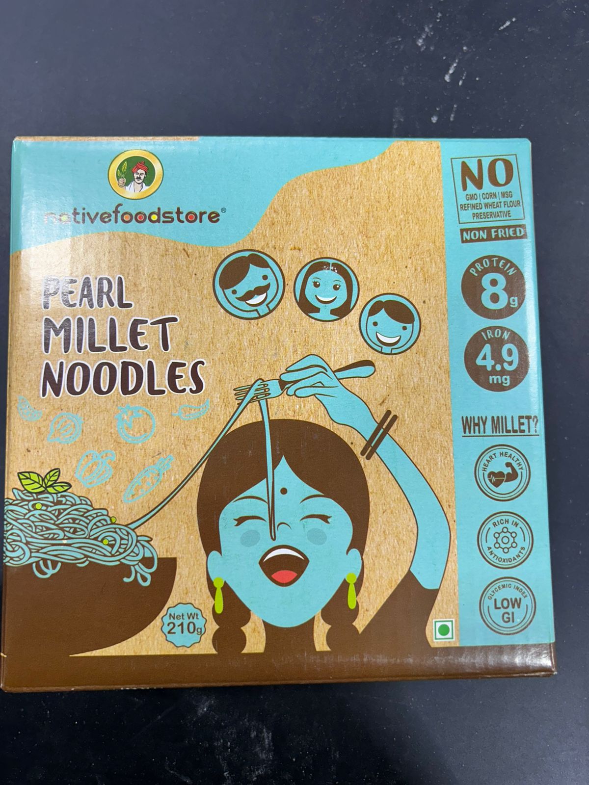 Native PEARL MIL NOODLES 210G