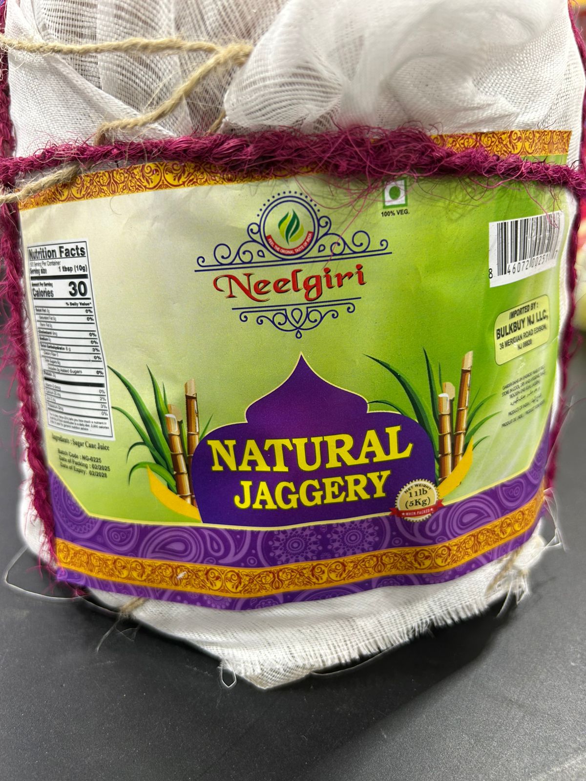 Neelgiri NAT JAGGERY 11LB