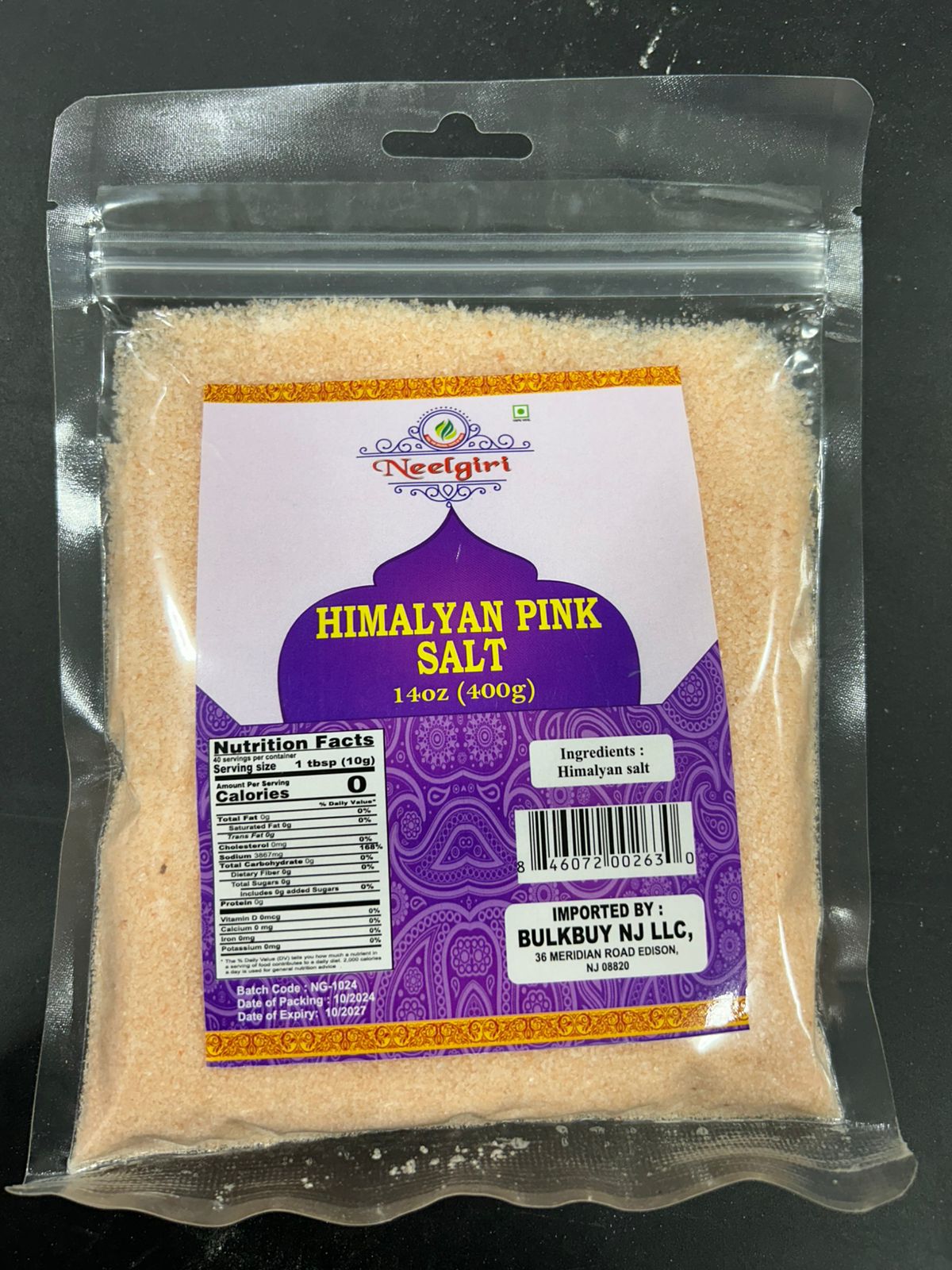 Nilgiri HIMALAYAN SALT 400G