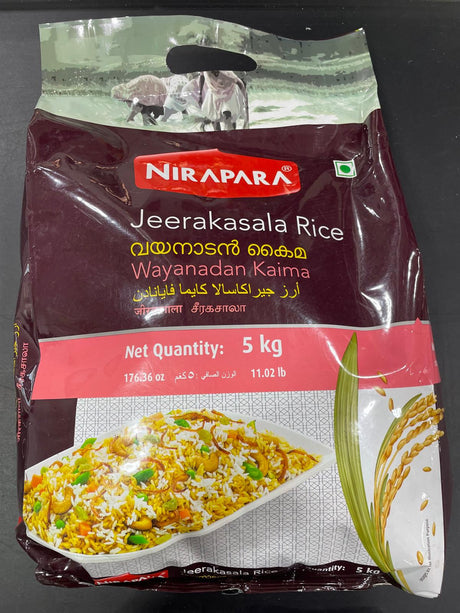 NIRAPARA JEERAKASALA RICE 5KG