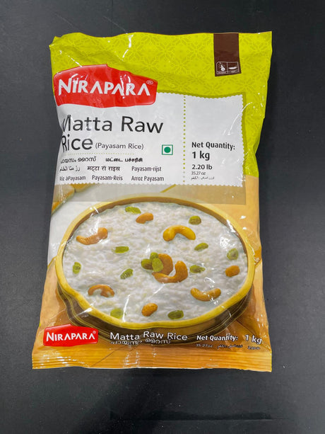NIRAPARA MATTA RAW RICE 1KG(PAYASAM