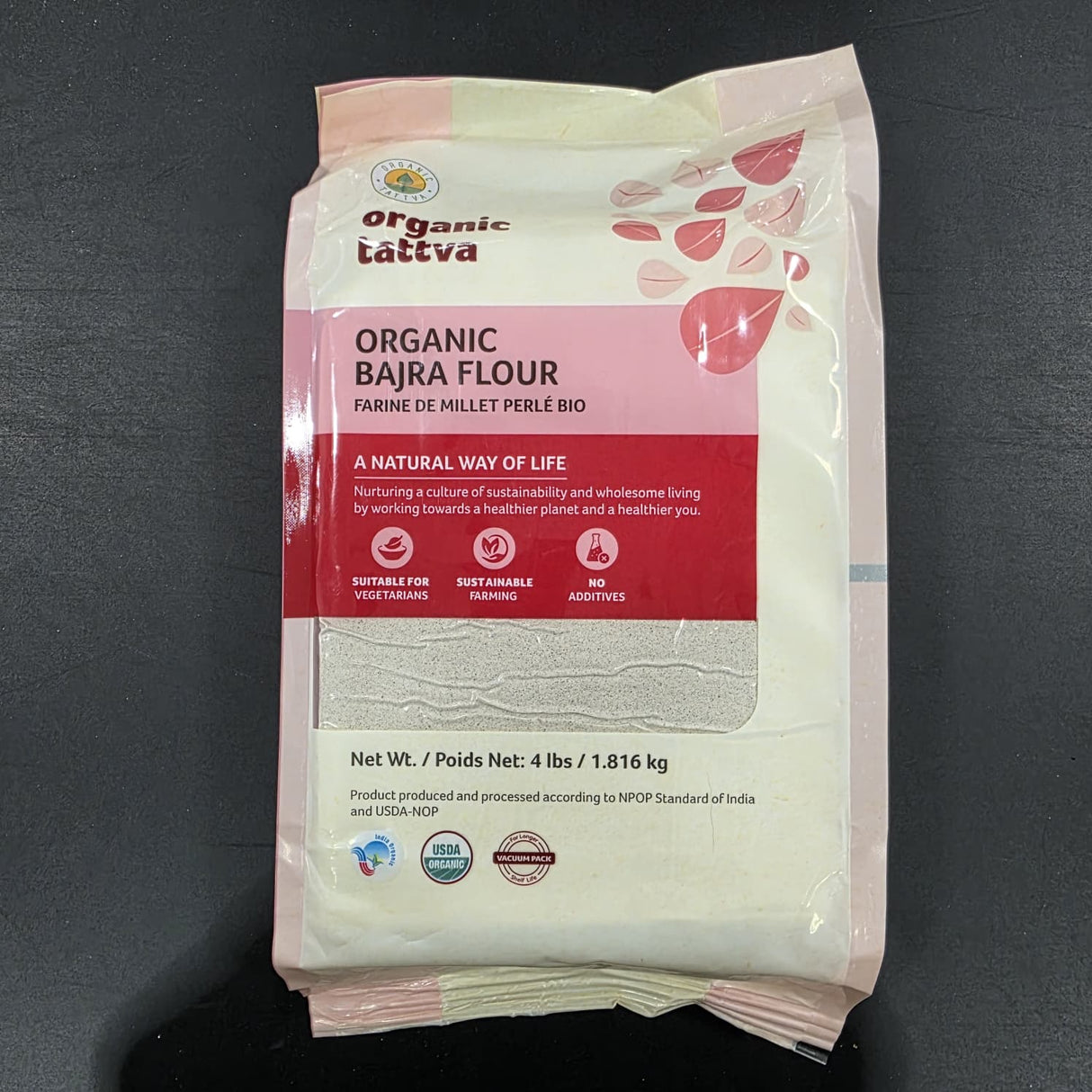 Organic Tattva Bajra Flour 1.81Kg