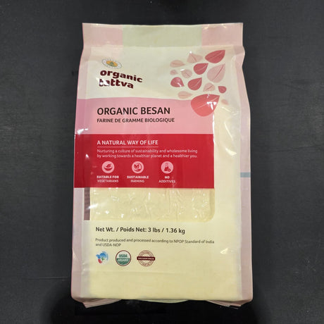 Organic Tattva Besan/Gram Flr 1.36Kg