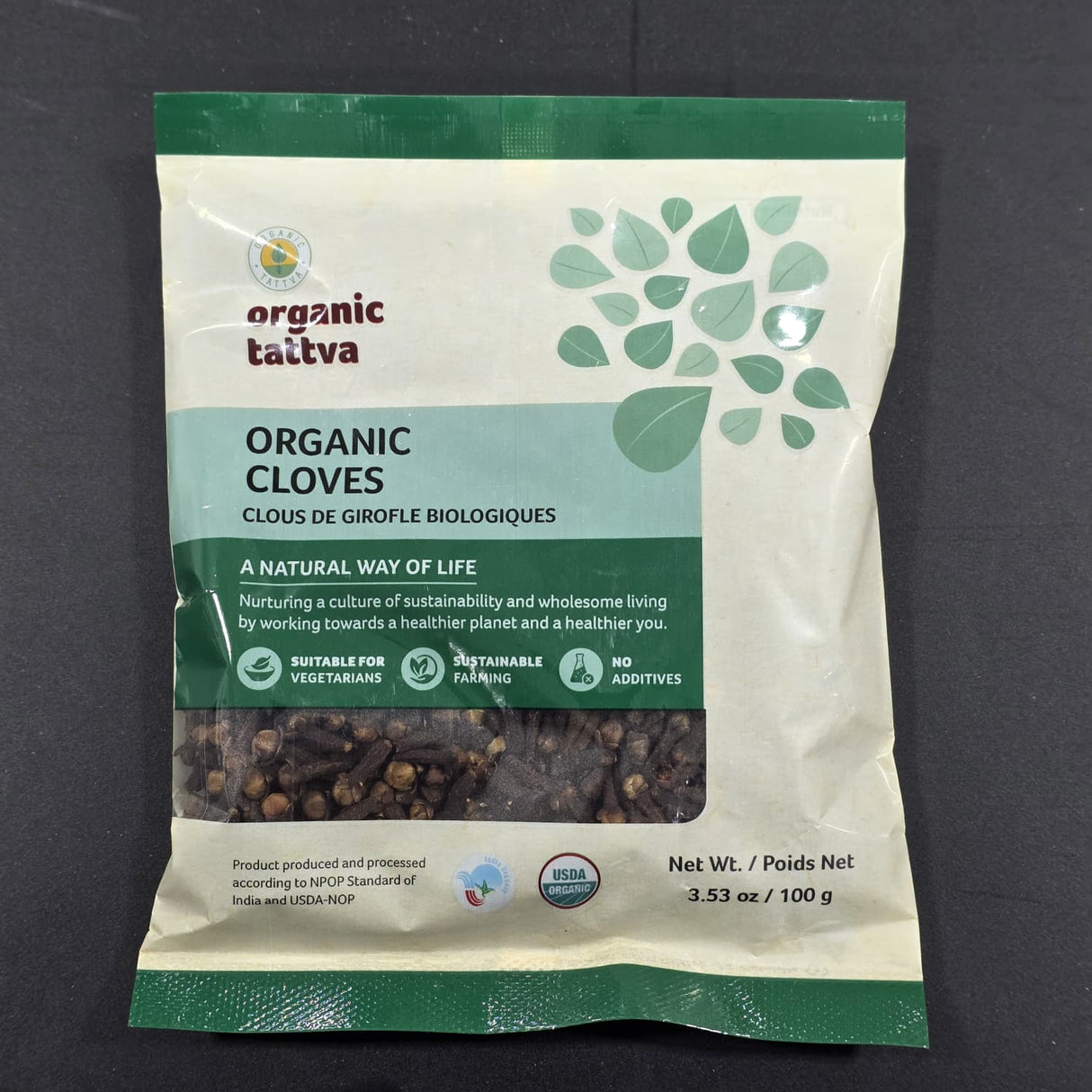 Organic Tattva Cloves 100G