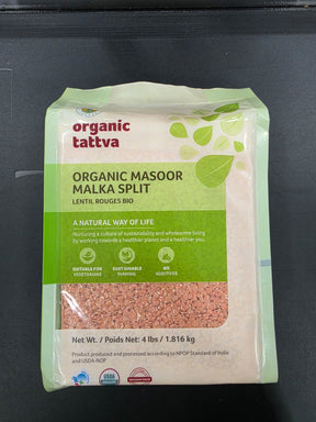 Organic Tattva Masoor Ma Split 1.8Kg
