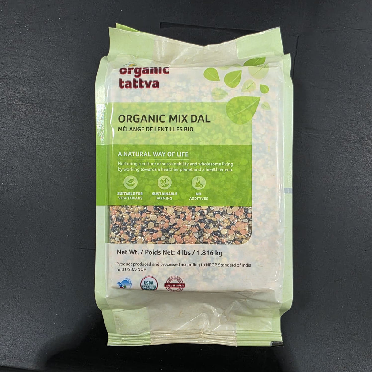 Organic Tattva Mix Dal 1.81Kg