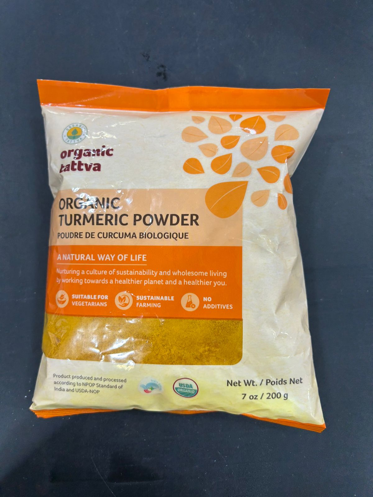 Organic Tattva Turmeric Powder 200G