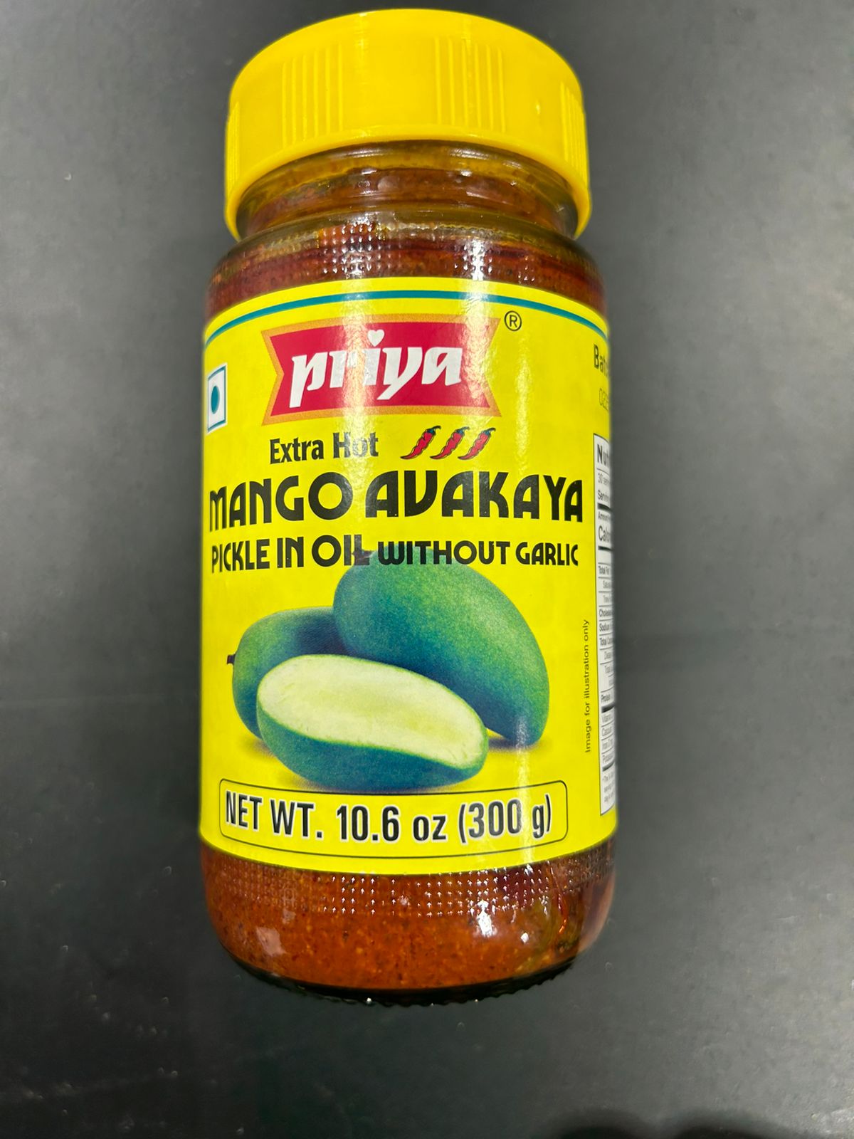 Priya Exhot Avakaya Without Garlic 300G