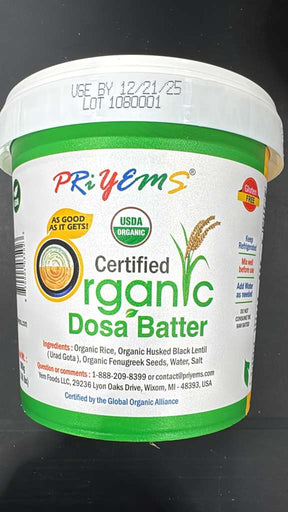 PRIYEMS ORG DOSA BATTER