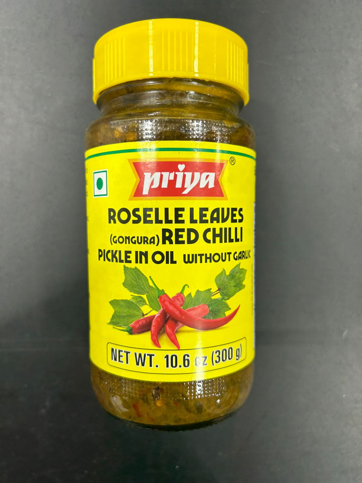 Priya Gongura Chilli Without Garlic 300G