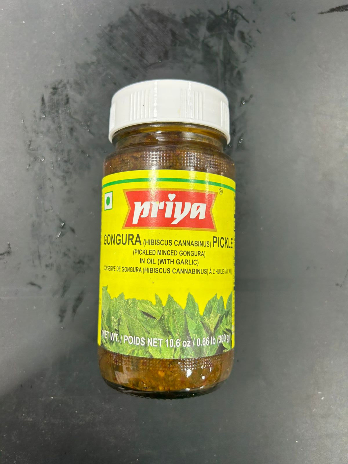 Priya Gongura Minced P/With Garlic 300G
