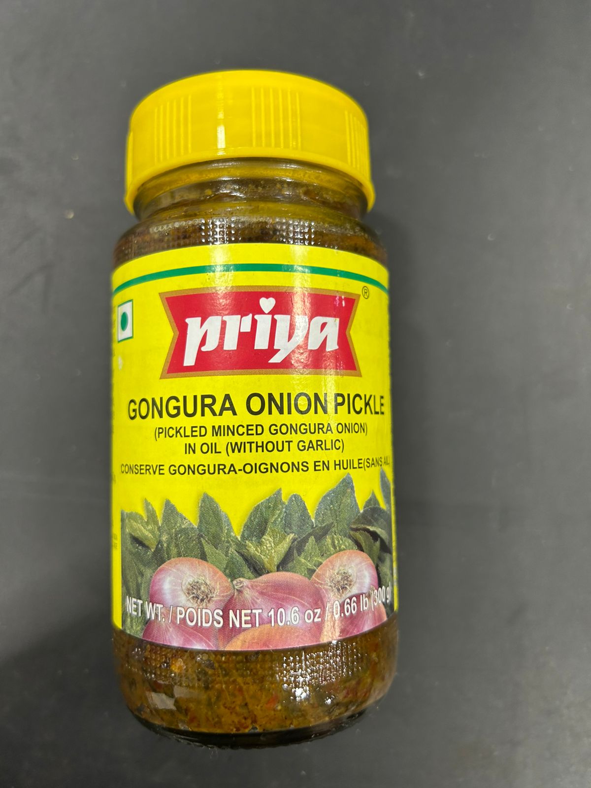 Priya Gongura Onion Pickle 300G