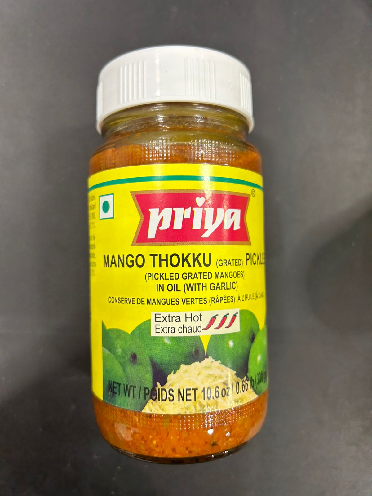 Priya Mango Thokku Pickle With Garlic 300G