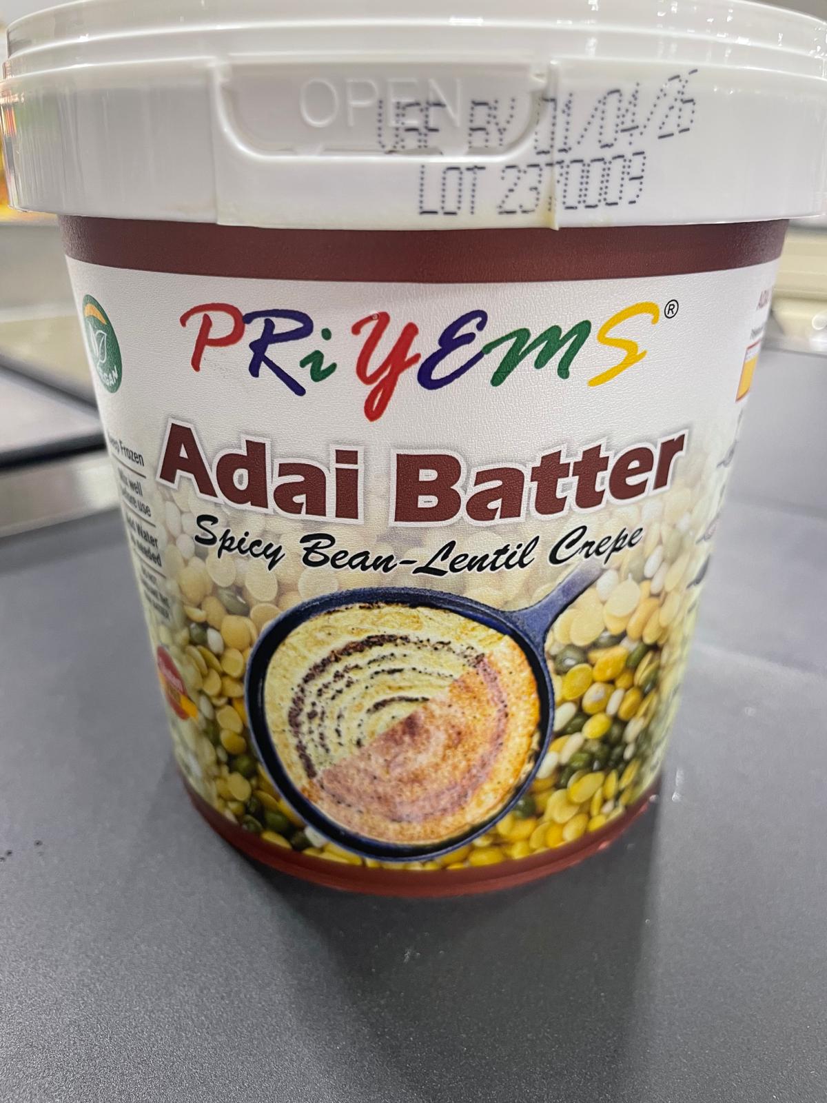 Priyems Adai Batter 800G