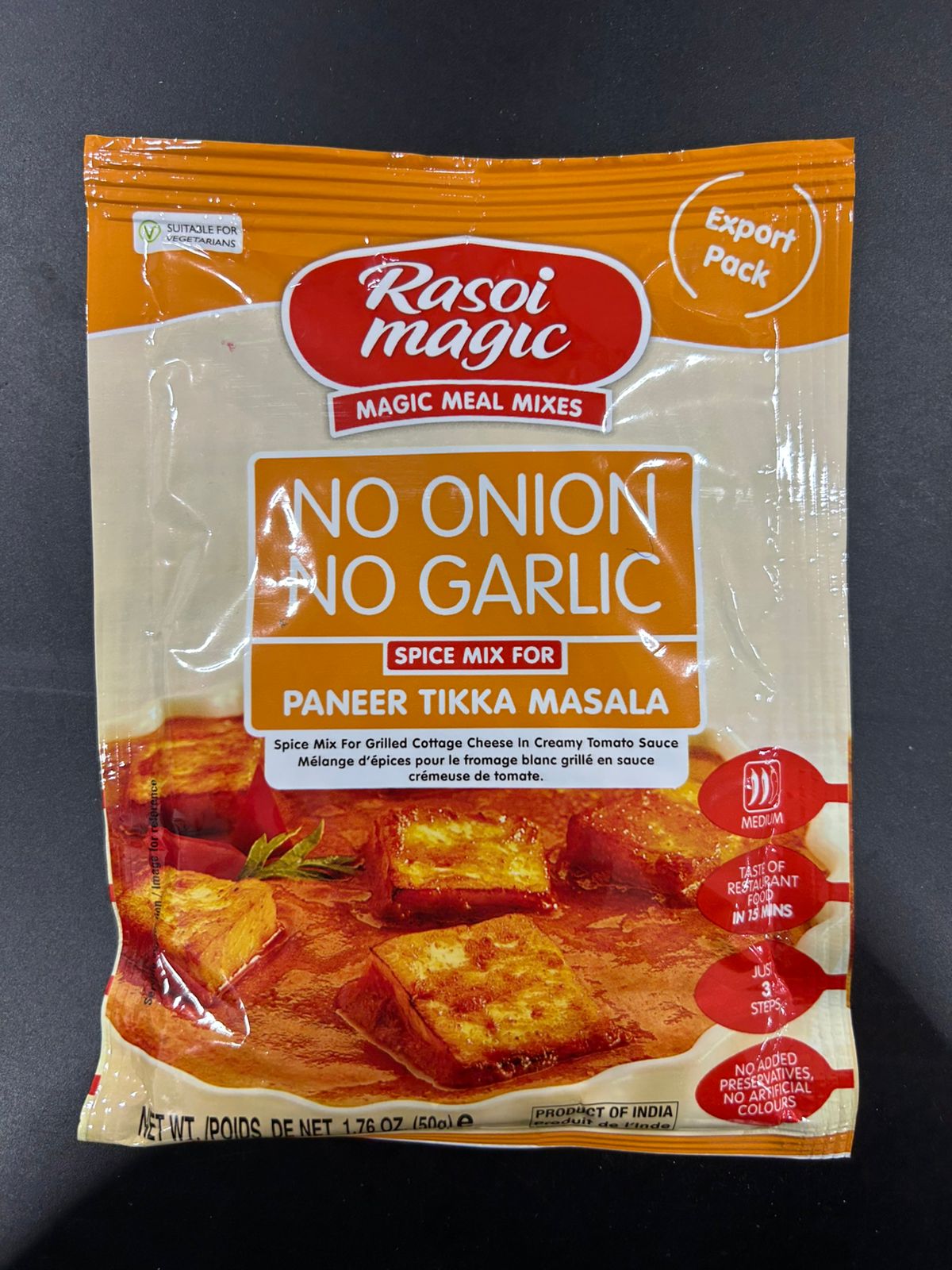 RASOI MGC NONG PANER TIKKA 50G
