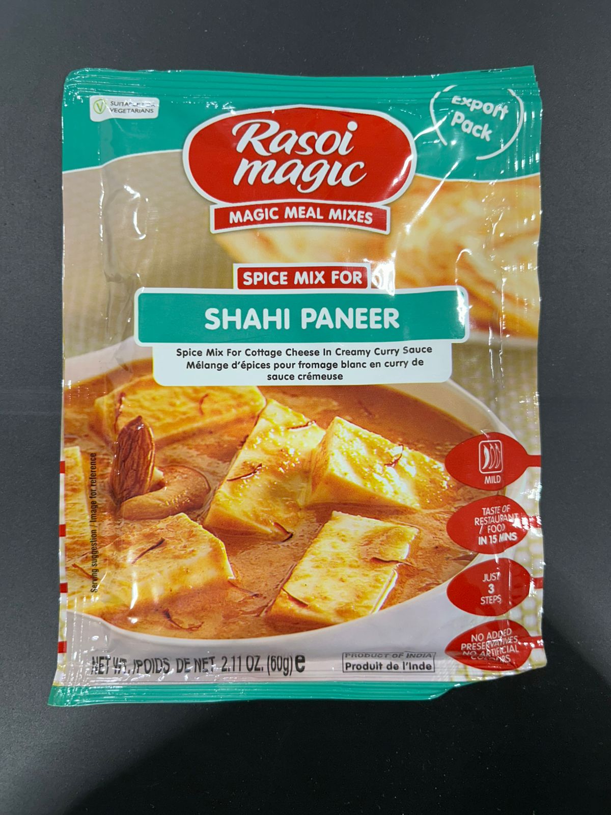 RASOI MGC SHAHI PANEER 60G