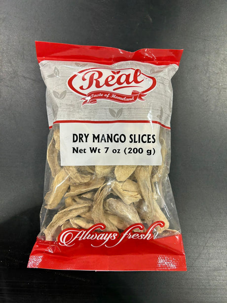 REAL DRY MANGO SLICES 200G