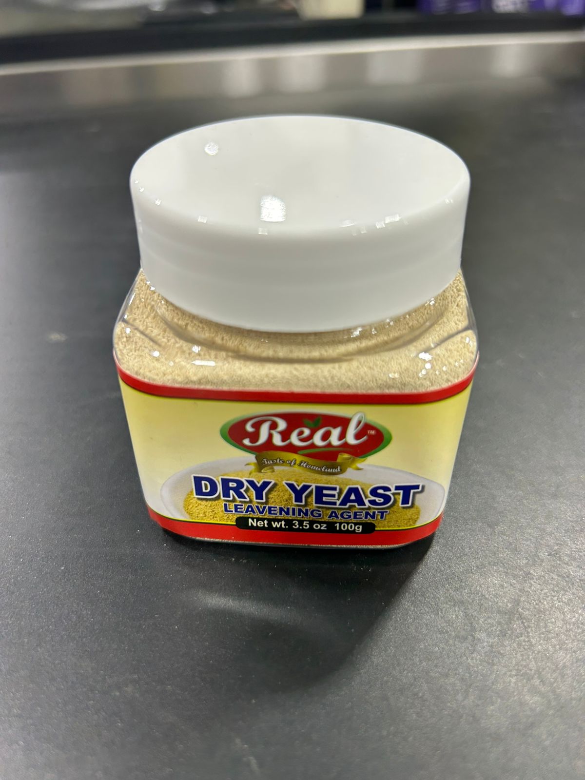 REAL DRY YEAST JAR 100G